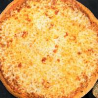 Conquer The Gluten-Free Cheese Pizza · Fresh tomato sauce, and shredded mozzarella and baked on a hand-tossed dough.