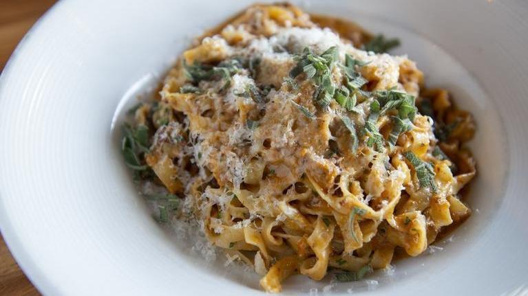 Beef Bolognese · pappardelle, fried sage, pecorino