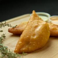 Chicken Empanada (Big) · An empanada breakfast, lunch, dinner or snacks,  is an experience that is best enjoyed with ...
