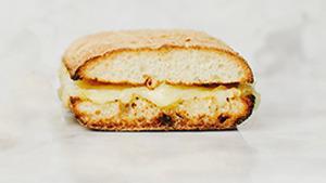 1/2 Grilled Cheese · just white cheddar (Vg, D, GF*)