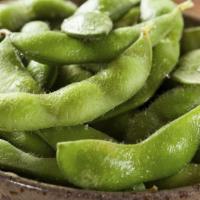 Edamame · Lightly Salted Steamed Soy beans.