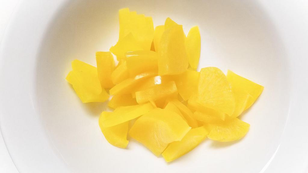 Yellow Pickled Radish · 