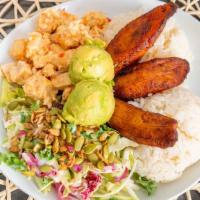 Byo Papa Bowl · Base of delicious seasoned white rice and topped with your ingredients of choice.