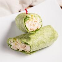Athens Wrap · 5 oz. grilled breast of chicken, Feta cheese, hummus, cucumber, lettuce, pepperoncini, red o...