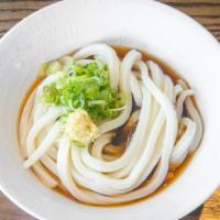 Bukkake Sauce · Hand-made udon noodles lightly dressed with our signature dashi soy sauce.  Have it hot or c...