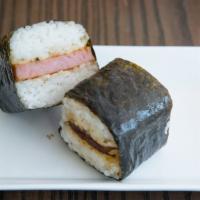 Spam Musubi · Spam and rice sandwich, 