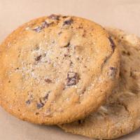 Salted Chocolate Chip Cookie · Fresh baked daily.