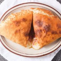Calzones · All meat, all vegetarian, or a combination of three toppings.