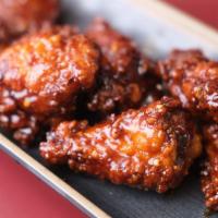 Pp Wings · 7 pieces of Portland's famous sweet chili fish sauce wings. Wings are deep-fried then tossed...
