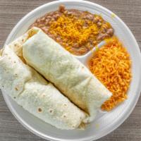 Two Beef Burritos · 