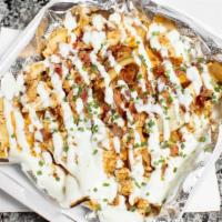 Chicken Bacon Ranch Fries · 