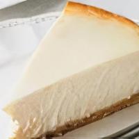 1 Slice Of Ny Cheesecake · With a graham cracker crust.