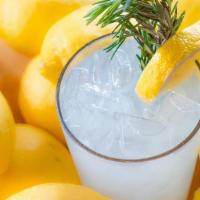 Rosemary Lemonade · housemade rosemary infused syrup, fresh lemon, soda