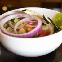 Tossed Salad · Healthy Salad w/ Your Choice of Dressing & Additional Protein.