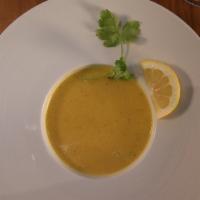 Lentil Soup · Gluten free, vegan. Chef's special soup made of yellow lentils.