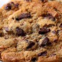 Double Chocolate Chip Cookie · 1/4 pound Traditional Tollhouse cookie with double the chocolate chips!
