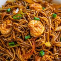 Shrimp Chow Mein · Soft noodle.