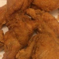 House Chicken · Boneless deep fried chicken with special sauce.
