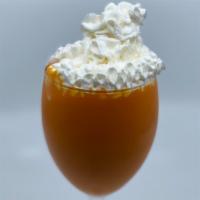 Mango Lassi · Refreshing sweet mango and yogurt drink.