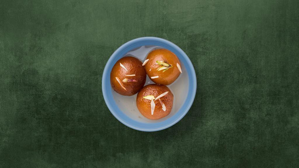 Gulab Jamun  · Soft delicious berry sized balls made of milk solids, flour & a leavening agent.