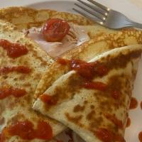 Roma (Savory) · Turkey, mozzarella cheese, parmesan cheese, tomatoes with a mild crushed roasted red pepper ...