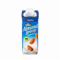 Silk Almond Milk · Cold 8oz bottle of almond milk