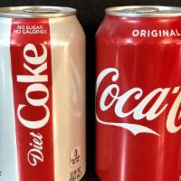 Diet Coke · A 12oz can of Diet Coke