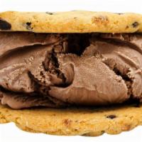 The Chocolate Lover · Made from scratch Chocolate Chip Cookies with Chocolate Ice Cream.