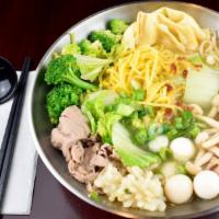 Yakisoba Bowl · Non-spicy Beef Broth, Yakisoba Noodle, Button Mushroom, Shimeji Mushroom, Broccoli, Carrot, ...