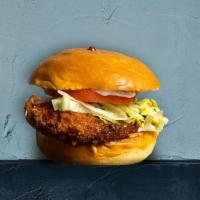 Classic Cult Chicken Sando · Our signature sandwich. Crispy battered and golden fried white meat chicken fresh crispy let...