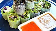 Fresh Rolls · Vegan, vegetarian, gluten-free. Lettuce leaf, avocado, shredded red cabbage, shredded carrot...