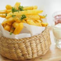 Basket Of Crispy Fries · Hand-cut delicious fries.