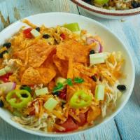Bbq Ranch Chopped Salad · A flavor explosion in a healthy way!