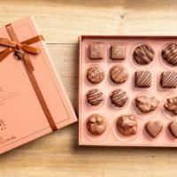 The Milk Chocolate Collection, 24 Piece, Premium Chocolate Assorted Box · Delight your senses with the finest milk chocolate covering an array of unique and gourmet f...