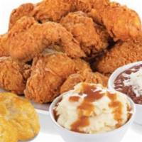 8Pc Family Meal Special · 8 piece Mix Krispy Krunchy Chicken, 2 Large Sides, and 4 Honey Butter Biscuits