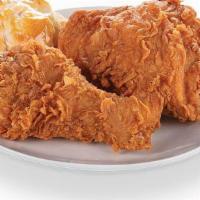 3Pc Mix Chicken Meal · 3pc mix chicken with 1 honey butter biscuit.