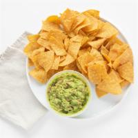 Chips & Guacamole · Gluten free. Hot, hand-cut chips served with fresh home-made guacamole.