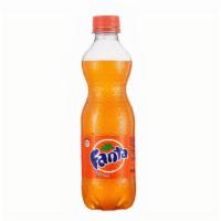 Orange Fanta (16.9 Oz) · Real cane-sugar. No high-fructose corn syrup.