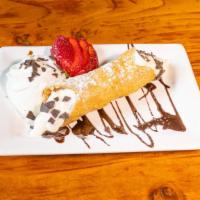 Cannoli · Fresh shells, filled to order with rich, sweetened ricotta cheese and mini chocolate chips –...