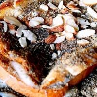 Black Sesame Toast · Milkie milkie’s toast is crispy outside with homemade soft rice cake inside. Topping: black ...