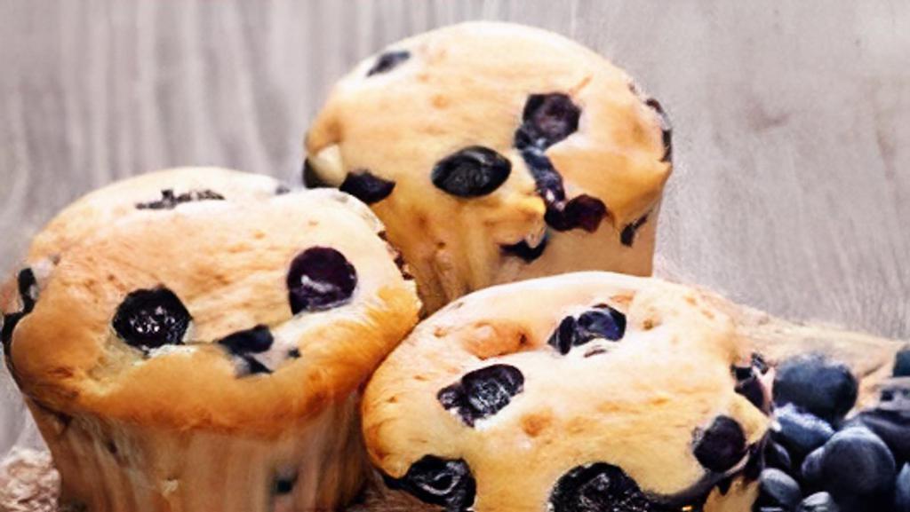 Blueberry Muffin · Blueberries contain vitamins, minerals, and antioxidants that provide notable health benefits. For example, blueberries are rich in vitamin K, which plays an important role in promoting heart health. The vitamin is also important to bone health and blood clotting