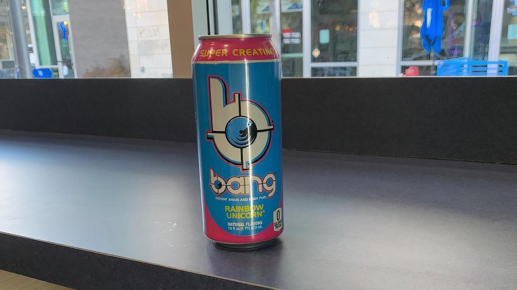 Bang Energy Drink · Star Blast, Cotton Candy, Peach Mango, or Rainbow Uniorn