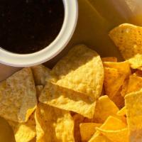 Chips And Salsa · Thinly sliced and crispy.