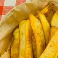 Seasoned Fries · Fried potatoes.