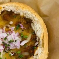 House Chili In Bread Bowl · 