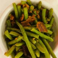 Green Beans · with bacon