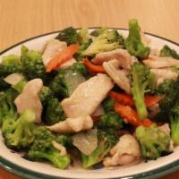 Broccoli  · stir-fried with fresh broccoli in garlic sauce.