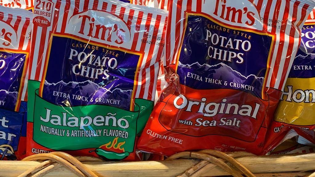 Tim'S Chips* · Thick, kettle style chips from the Pacific Northwest