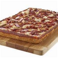 Extra Large Western Bbq Chicken Pizza · Chicken, red onions, bacon, and bbq sauce.