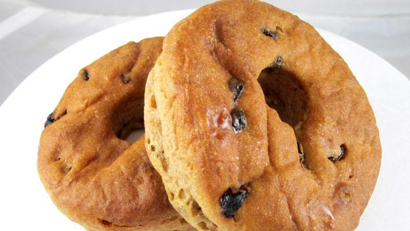 Cinnamon Raisin Bagels · A trusty favorite. We asked 12 bagel shops which bagel was the favorite. Cinnamon raisin was the winner. Now you can enjoy your own cinnamon raisin bagel gluten free. Low fat, all natural bagels.